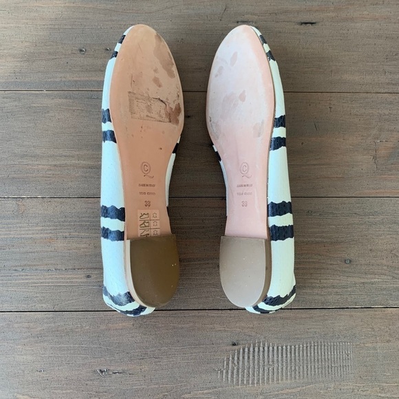 Alexander McQueen women exotic python flats NWOT - Picture 4 of 5